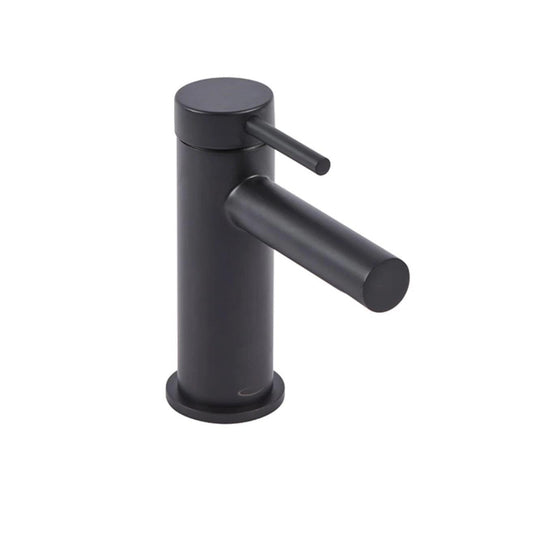 Tavistock Anthem Mini Basin Mono Mixer Tap with Click Waste - Matt Black - TAN6103 - Envy Bathrooms Ltd