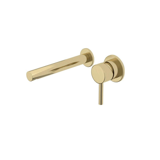 Tavistock Anthem Wall Mounted Basin Mono Mixer Tap - Brushed Brass - TAN1904 - Envy Bathrooms Ltd
