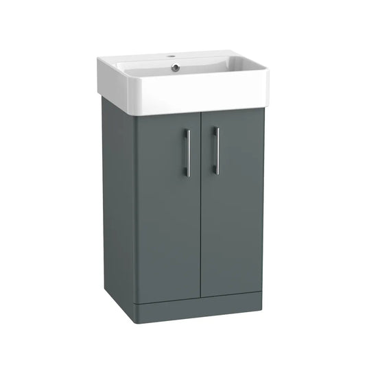 Tavistock Arlo 500 Freestanding Unit Matt Viridian Green | AR5F-VRG - Envy Bathrooms Ltd