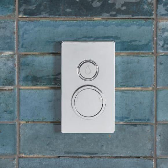 Tavistock Axiom Concealed Thermostatic Single Function Push Button Shower Valve Set - Chrome - SAX2316 - Envy Bathrooms Ltd