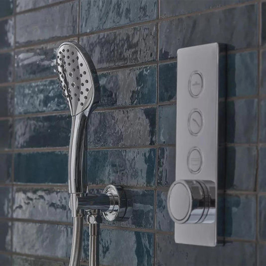 Tavistock Axiom Triple Function Concealed Push Button Shower Valve - Chrome - SAX2767 - Envy Bathrooms Ltd
