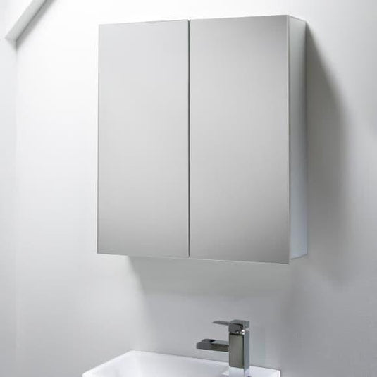 Tavistock Balance 600mm Mirror Cabinet - Chrome - BA60AL - Envy Bathrooms Ltd