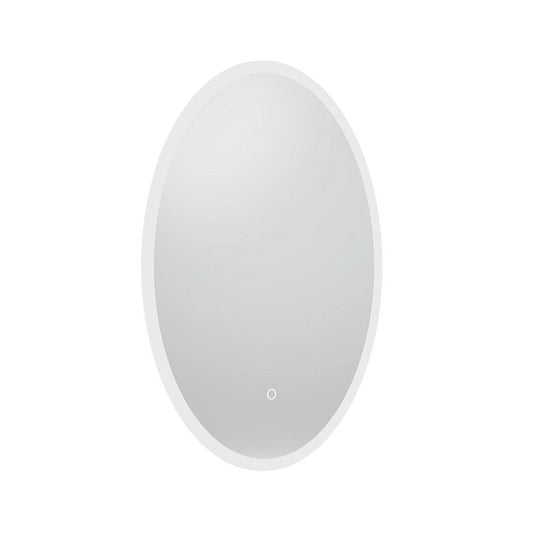 Tavistock Beta 500 x 700mm Oval Illuminated Mirror - Chrome - BTM50V - Envy Bathrooms Ltd