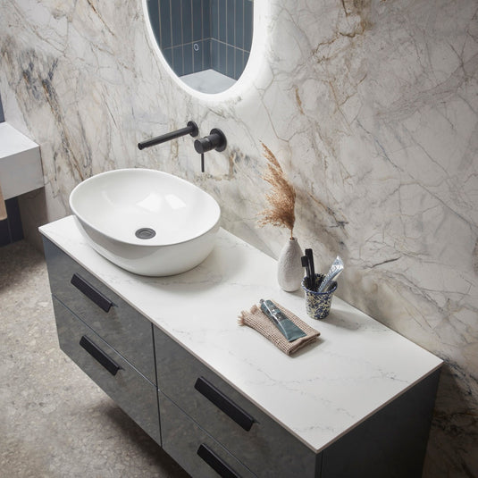 Tavistock Cadence 1000 Worktop Bianco Marble | CAWT10SKIT.BM - Envy Bathrooms Ltd