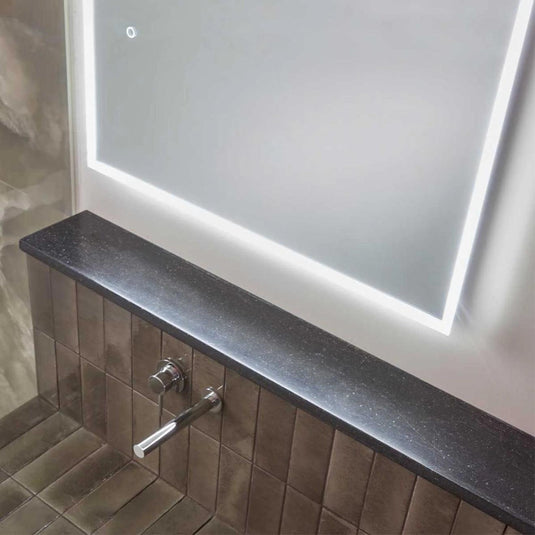 Tavistock Cadence 1200 x 600mm Charging Illuminated Mirror - CDM120 - Envy Bathrooms Ltd