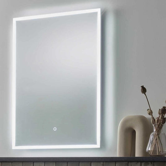 Tavistock Cadence 500 x 700mm Charging Illuminated Mirror - CDM050 - Envy Bathrooms Ltd