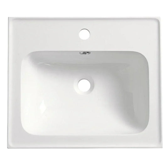 Tavistock Cadence 500mm Isocast Basin for Unit - White - CA500IS - Envy Bathrooms Ltd