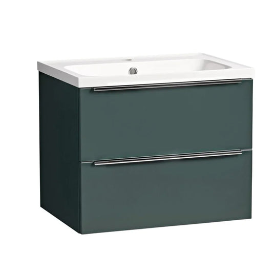 Tavistock Cadence 600mm Wall Hung Vanity Unit - Viridian Green - CA600W.VRG - Envy Bathrooms Ltd