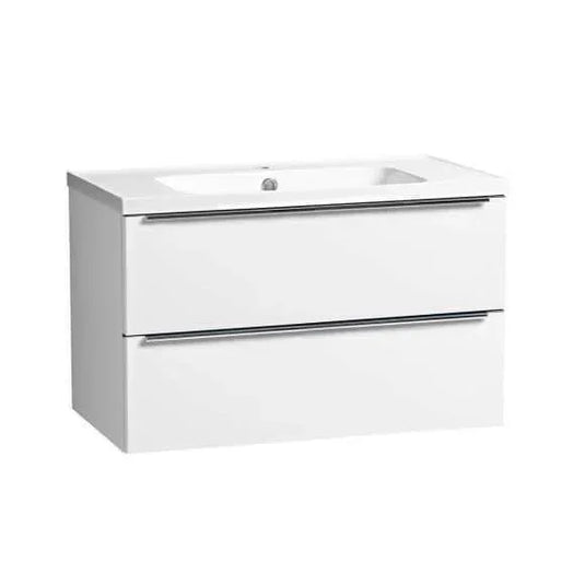 Tavistock Cadence 800mm Wall Hung Vanity Unit - Gloss White - CA800W.W - Envy Bathrooms Ltd