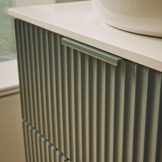 Tavistock Cadence Fluted 800 Wall Mounted Unit - Viridian Green - CAFL800W.VRG - Envy Bathrooms Ltd