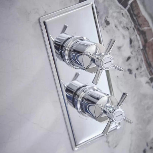 Tavistock Cheltenham Dual Function Concealed Shower Valve Chrome - Envy Bathrooms Ltd