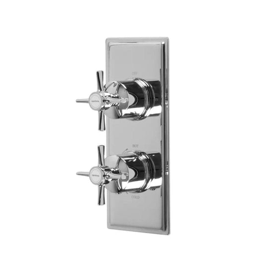 Tavistock Cheltenham Dual Function Concealed Shower Valve Chrome - Envy Bathrooms Ltd