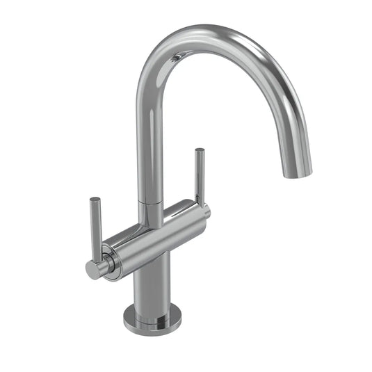 Tavistock Cohort Lever 2 Tap Hole Basin Mixer With Click Waste Chrome | TCL11 - Envy Bathrooms Ltd