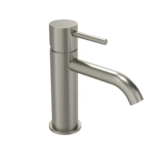 Tavistock Cohort Lever Basin Mixer With Click Waste Stainless Steel | TCL1109 - Envy Bathrooms Ltd