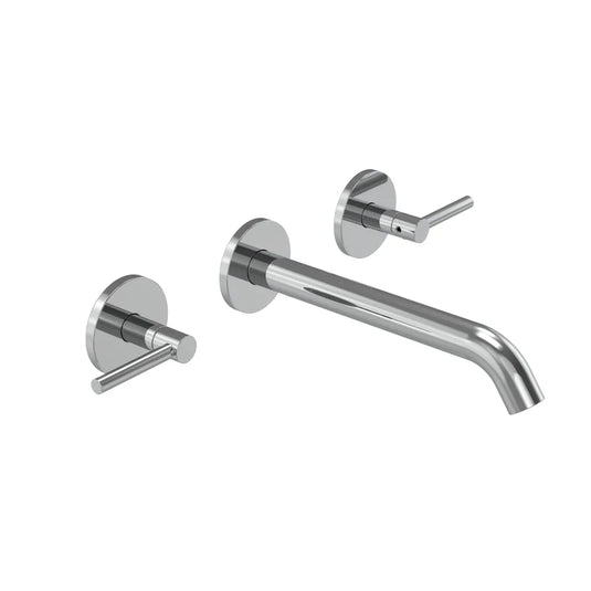 Tavistock Cohort Lever Wall Mounted Basin Mixer Chrome | TCL19 - Envy Bathrooms Ltd