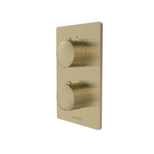 Tavistock Cohort Shower Trim Kit Brushed Brass | SVTRIMKIT04 - Envy Bathrooms Ltd