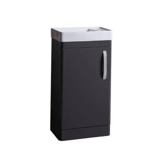 Tavistock Compass 450mm Floorstanding Cloakroom Vanity Unit - Gloss Clay - CM450FC - Envy Bathrooms Ltd