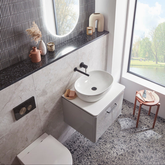Tavistock Compass 500 Worktop Arctic White | CMWT5SKIT.AR - Envy Bathrooms Ltd