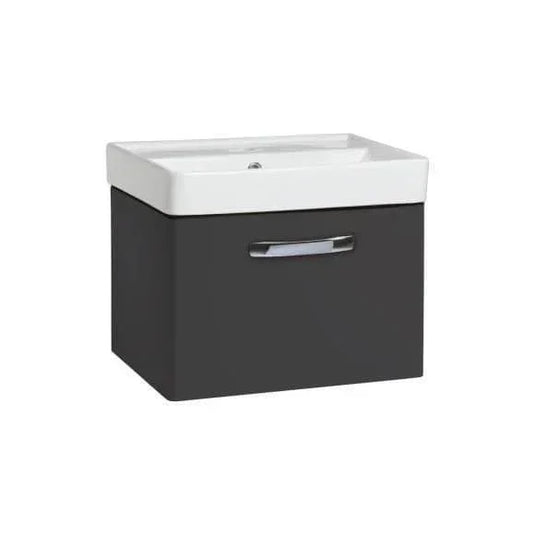 Tavistock Compass 500mm Wall Hung Single Draw Vanity Unit - Gloss Clay - CM500WC - Envy Bathrooms Ltd