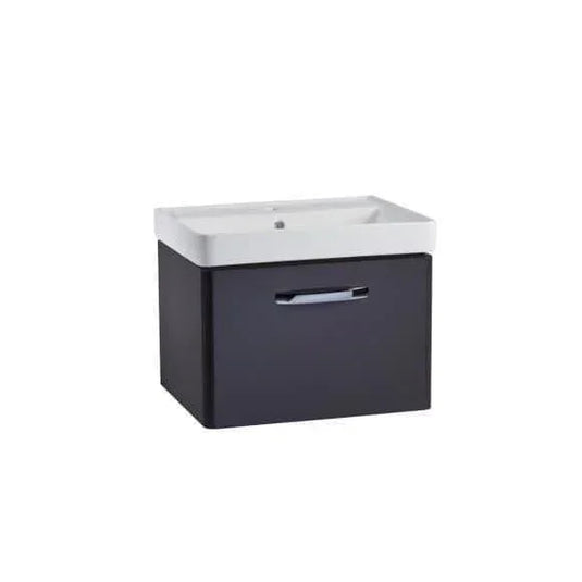 Tavistock Compass 600mm Wall Hung Single Draw Vanity Unit - Gloss Clay - CM600WC - Envy Bathrooms Ltd
