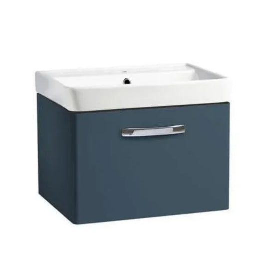 Tavistock Compass 600mm Wall Hung Single Draw Vanity Unit - Oxford Blue - CM600WOB - Envy Bathrooms Ltd