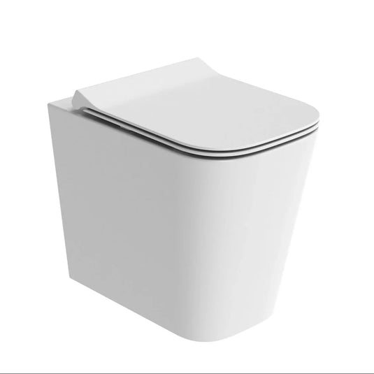 Tavistock Compass Square Rimless Back To Wall Pan - White - BTW1050S - Envy Bathrooms Ltd