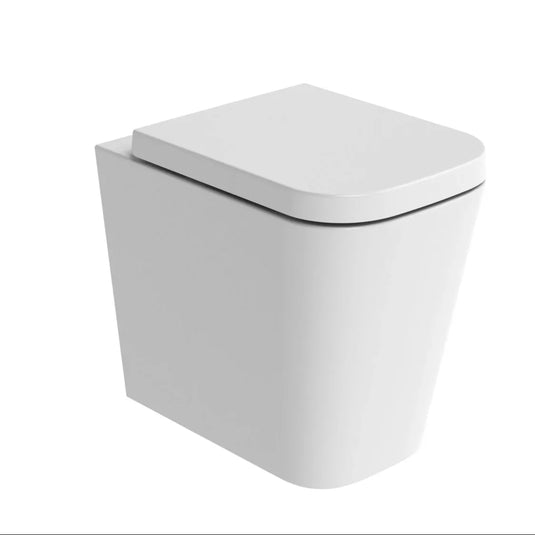 Tavistock Compass Square Rimless Back To Wall Pan - White - BTW1050S - Envy Bathrooms Ltd