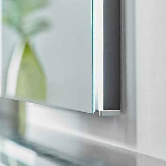 Tavistock Facade 1000mm Recess Mirror Cabinet with Demister & Integrated Power Socket - FCC100U - Envy Bathrooms Ltd