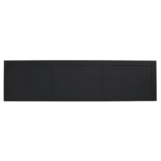 Tavistock Hampton 1700 Front Bath Panel Matt Black | DC5025F - Envy Bathrooms Ltd