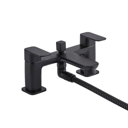 Tavistock Haze Bath Shower Mixer Tap - Matt Black - THZ4203 - Envy Bathrooms Ltd