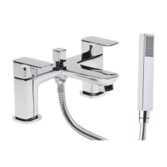 Tavistock Haze Bath Shower Mixer Tap with Handset - Chrome - THZ42 - Envy Bathrooms Ltd