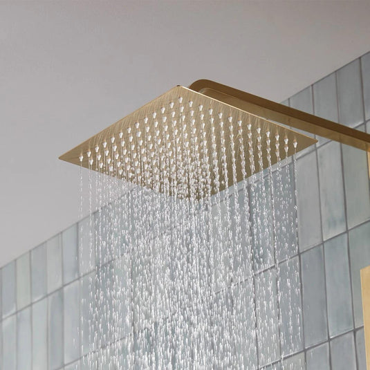 Tavistock Index Cool Touch Dual Function Bar Shower System - Brushed Brass - SND1512 - Envy Bathrooms Ltd