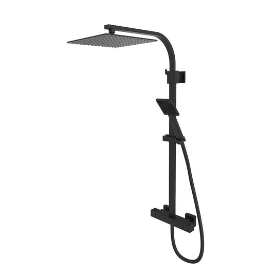 Tavistock Index Cool Touch Dual Function Bar Shower System - Matt Black - SND1511 - Envy Bathrooms Ltd