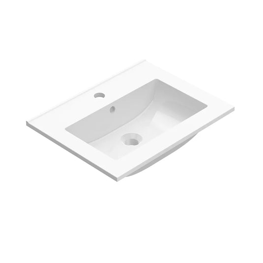 Tavistock Kew 500 Ceramic Basin White | KW500C - Envy Bathrooms Ltd