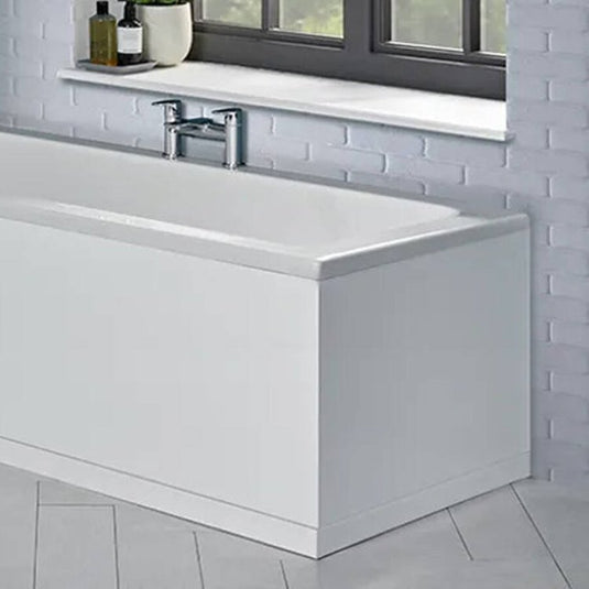Tavistock Levant 700mm White Isocore End Bath Panel White | DC5002 - Envy Bathrooms Ltd