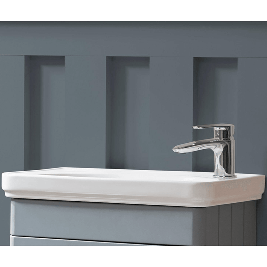 Tavistock Marston 450mm Cloakroom Basin 1TH - White - MS450CS - Envy Bathrooms Ltd