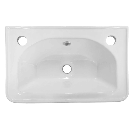 Tavistock Marston 450mm Cloakroom Basin 2TH - White - MS450CD - Envy Bathrooms Ltd