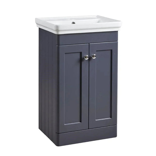 Tavistock Marston 500mm Vanity Unit - Matt Dark Grey - MS500F.DGM - Envy Bathrooms Ltd