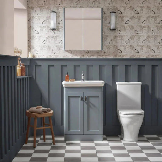 Tavistock Marston 500mm Vanity Unit - Matt Spruce - MS500F.MSP - Envy Bathrooms Ltd