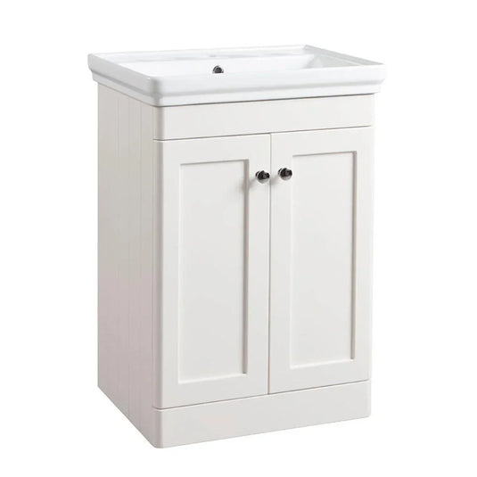 Tavistock Marston 600mm Vanity Unit - Paper White - MS600F.W - Envy Bathrooms Ltd