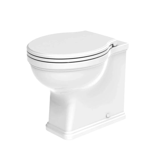 Tavistock Marston Back to Wall Pan - White - BTWC1250S - Envy Bathrooms Ltd