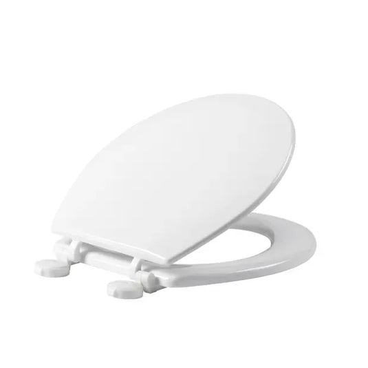 Tavistock Meridian Toilet Seat White Hinges - White - MSM1W - Envy Bathrooms Ltd