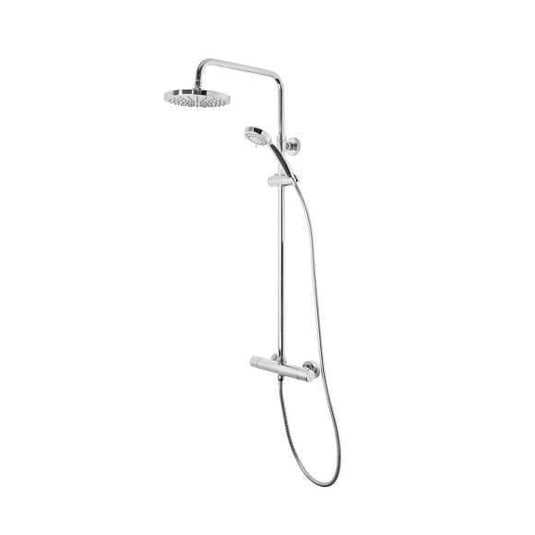 Tavistock Merit Shower System with Exposed Thermostatic Dual Function Bar Valve - Chrome - SMT1509 - Envy Bathrooms Ltd