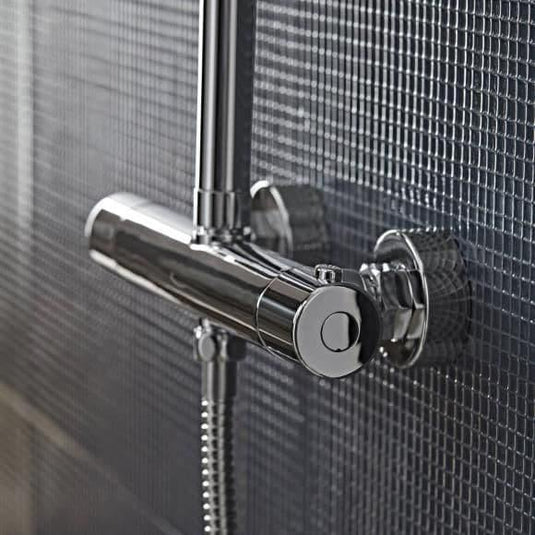 Tavistock Merit Shower System with Exposed Thermostatic Dual Function Bar Valve - Chrome - SMT1509 - Envy Bathrooms Ltd