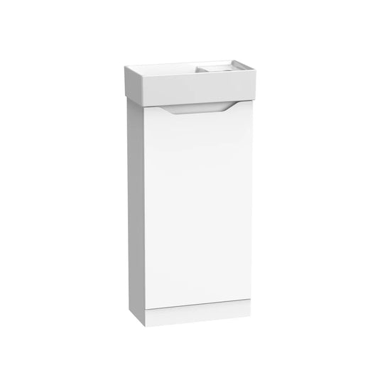 Tavistock Nimble 400 Cloakroom Unit Matt White | NIM400F.MW - Envy Bathrooms Ltd