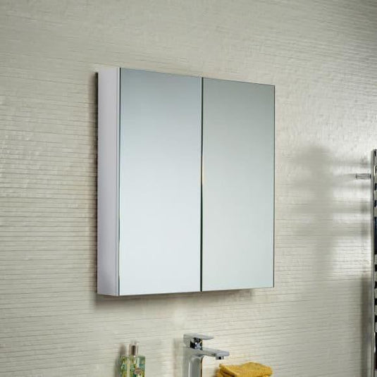 Tavistock Observe 600 Double Door Mirror Cabinet - OB60W - Envy Bathrooms Ltd