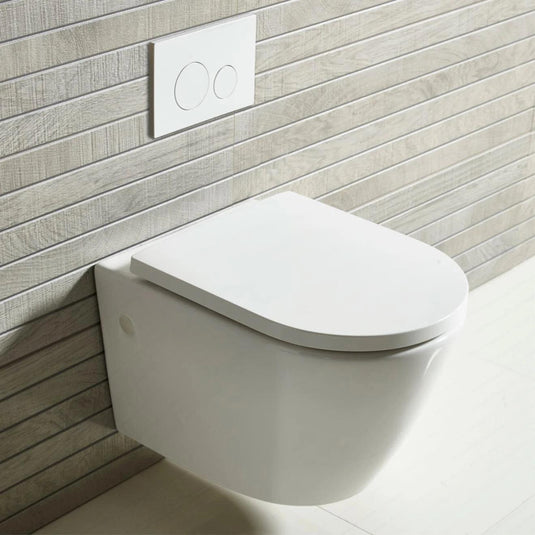 Tavistock Orbit Soft Close Toilet Seat - White - TS250S-SF - Envy Bathrooms Ltd