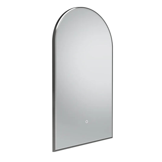 Tavistock Oxygen 500 Arch Illuminated Mirror Gunmetal | XGM50A-GM - Envy Bathrooms Ltd