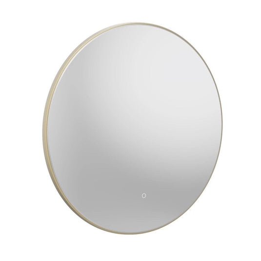 Tavistock Oxygen 800mm Circular Mirror - Brass - XGM80C-BR - Envy Bathrooms Ltd