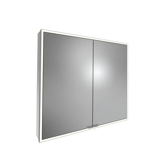 Tavistock Portrait 800 x 700mm Double Door Bathroom Cabinet - Gunmetal Grey - PTC080-GM - Envy Bathrooms Ltd